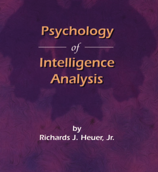 Психология разведывательного анализа - Ричардс Дж. Хойер мл.